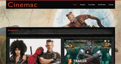 Desktop Screenshot of cinemac.com.br
