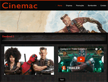 Tablet Screenshot of cinemac.com.br
